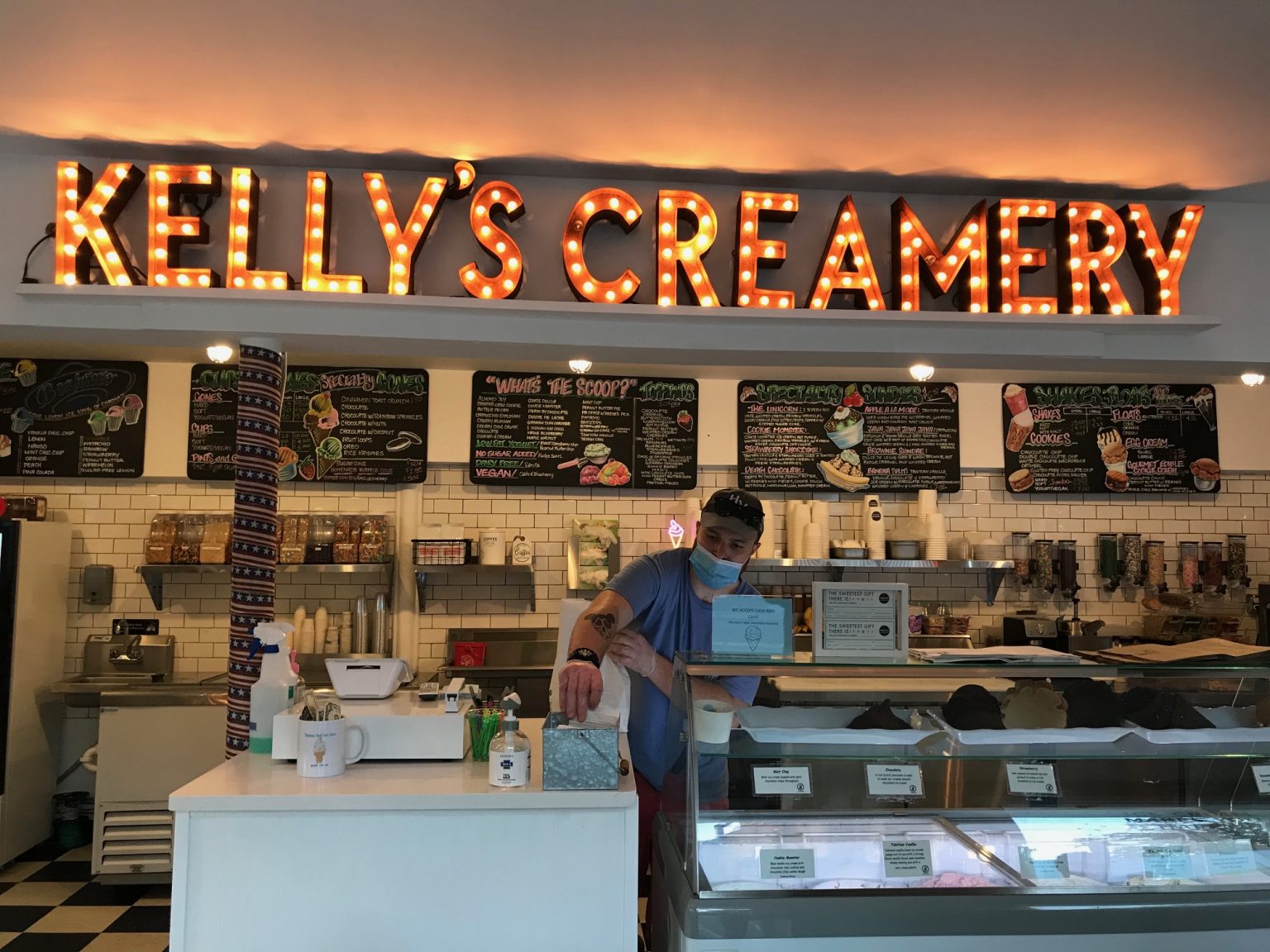 Eats Kelly's Creamery Offers Ice Cream, Imaginative Food