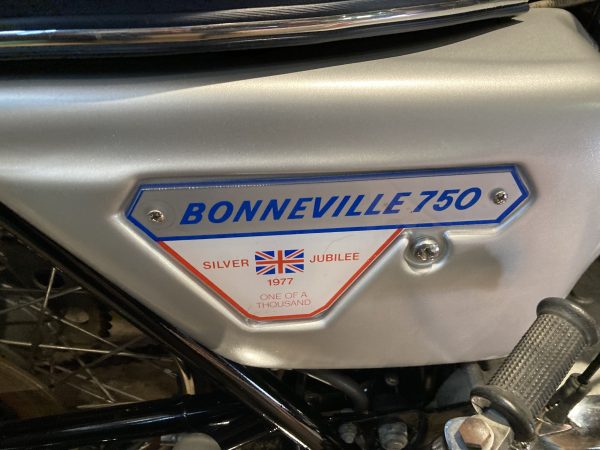 The Triumph Silver Jubilee Bonneville's reign was short-lived